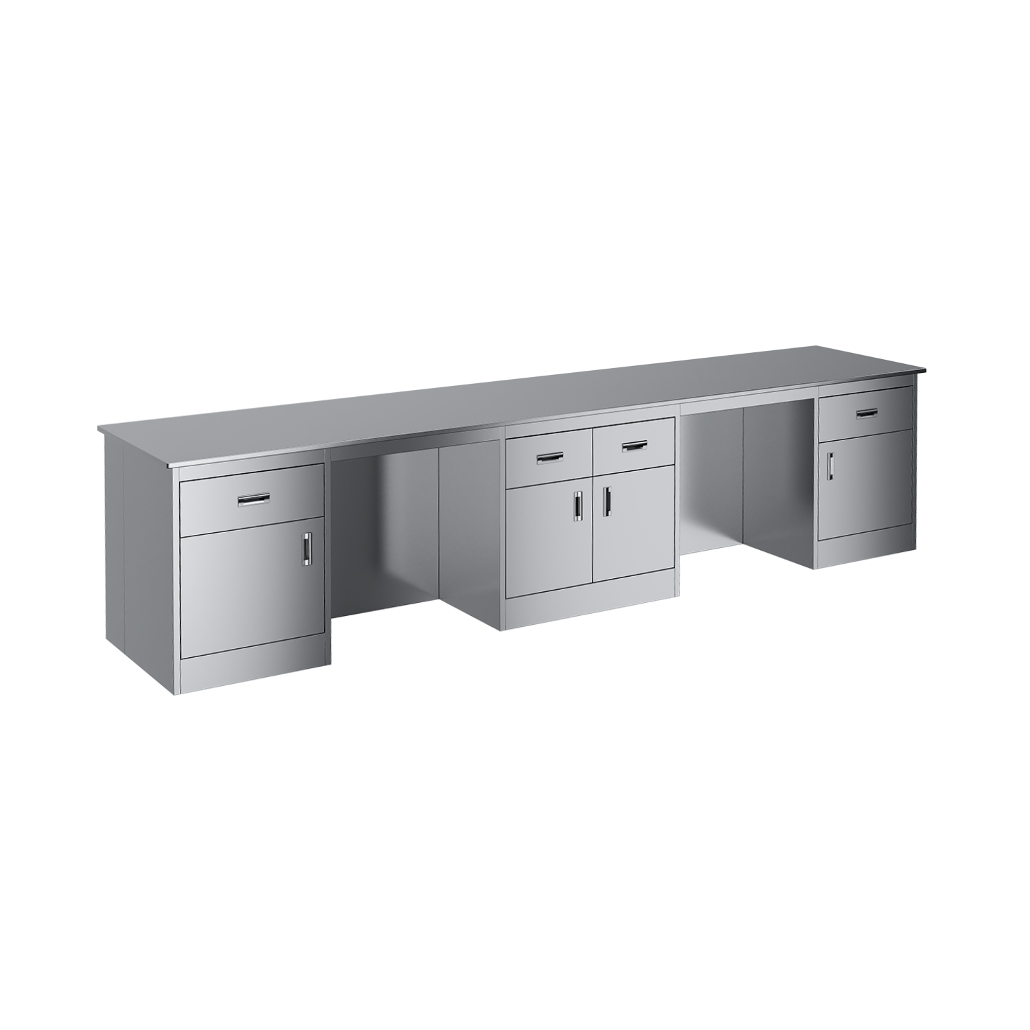 Stainless Steel Lab Side Bench