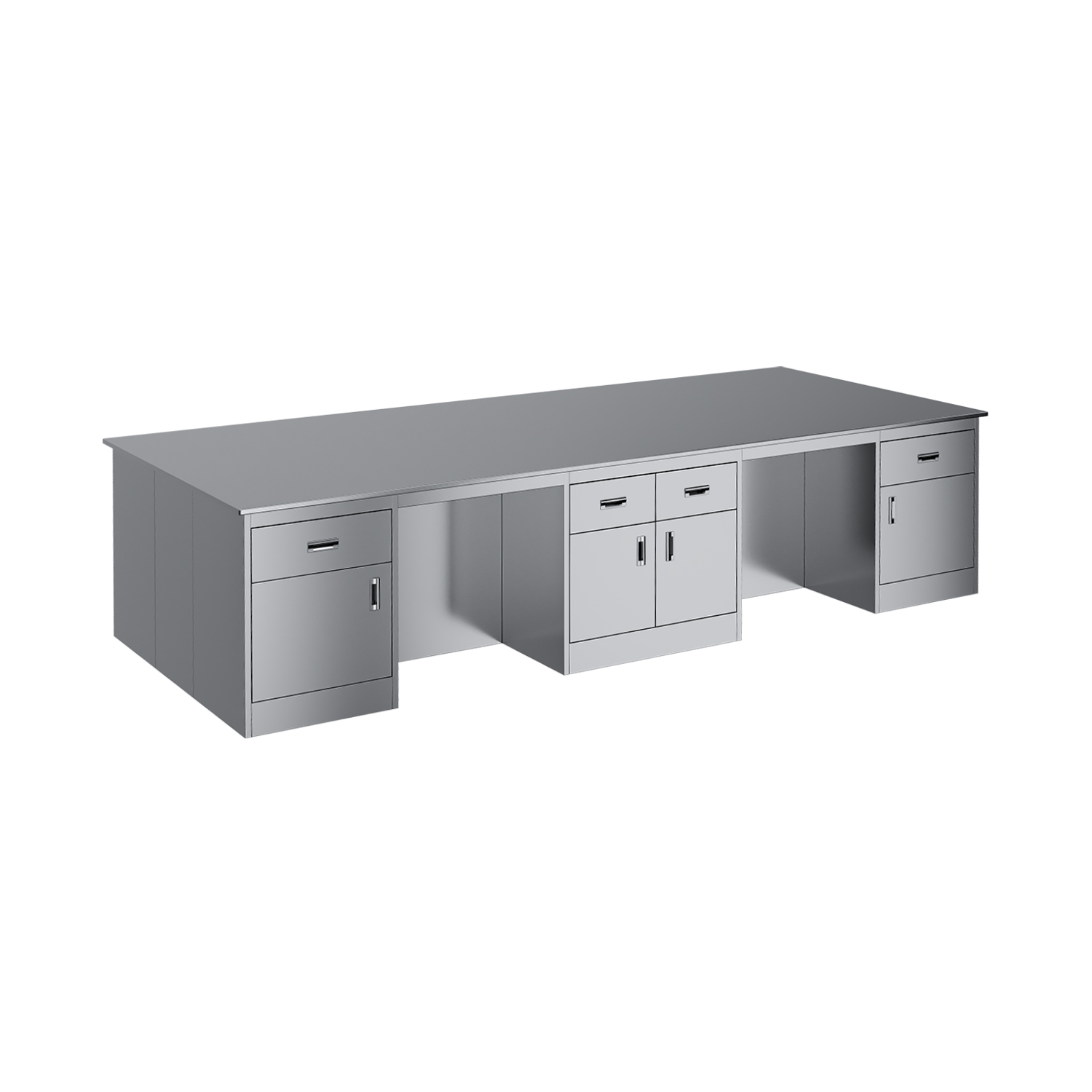 Stainless Steel Lab Island Bench